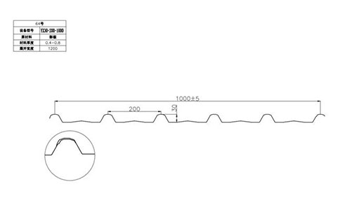 YX30-200-1000彩鋼板